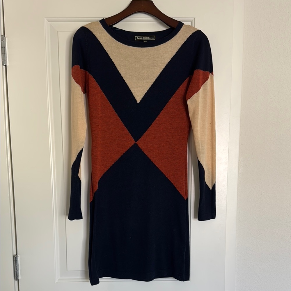 Love Stitch Knit Dress M
